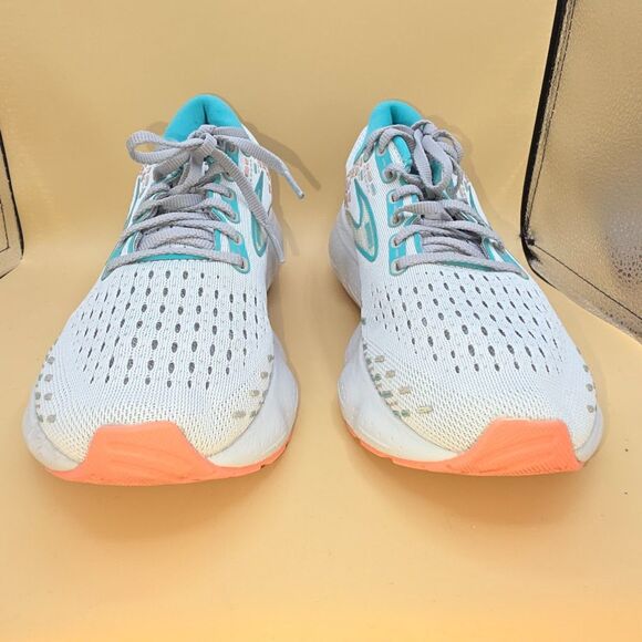 Brooks Glycerin 20 Womens Size: 8.5 B Oyster Latigo Bay Coral Neutral Running - Picture 4 of 9